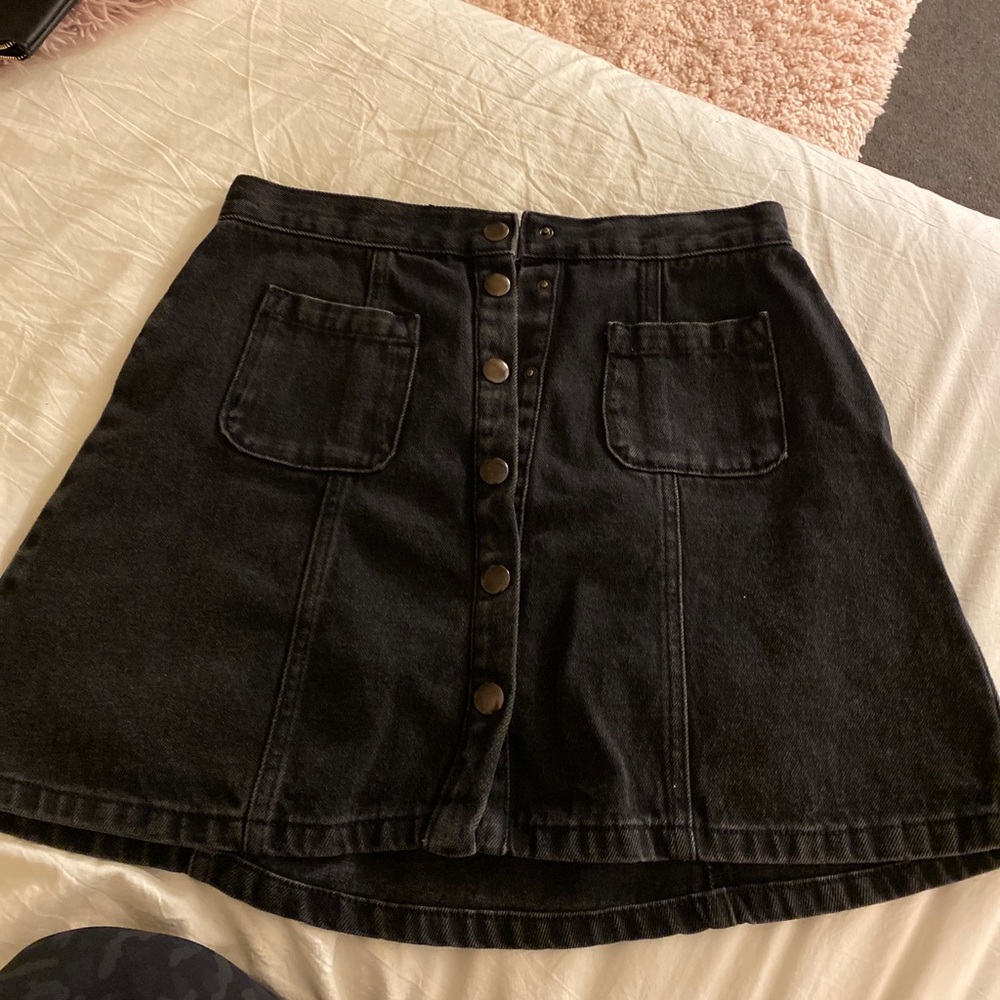 Urban outfitters denim miniskirt